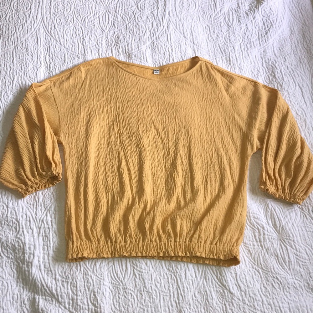 Yellow Blouse NWOT